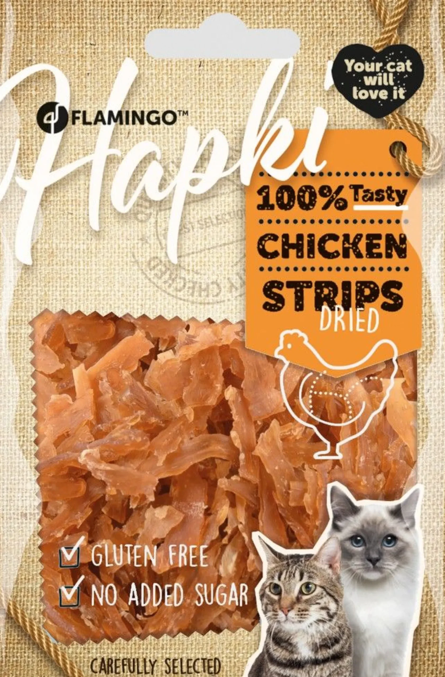 Hapki chicken strips 50gr