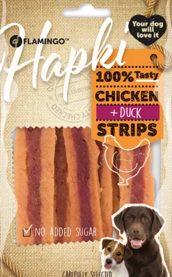 Hapki kip- & eendenschijfjes 85gr