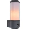 Heros wandlamp donkergrijs e27 max 15ww