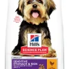 Hill's science plan adult sensitive stomach & skin small & mini hondenvoer kip 1,5kg
