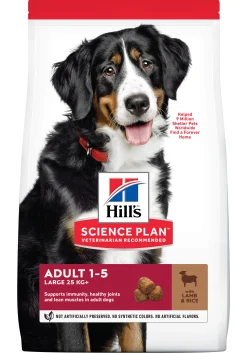 Hill's science plan adult large breed hondenvoer lam & rijst 12kg