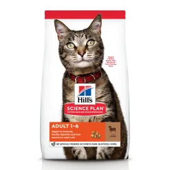Hill's science plan adult kattenvoer lam & rijst 1,5kg