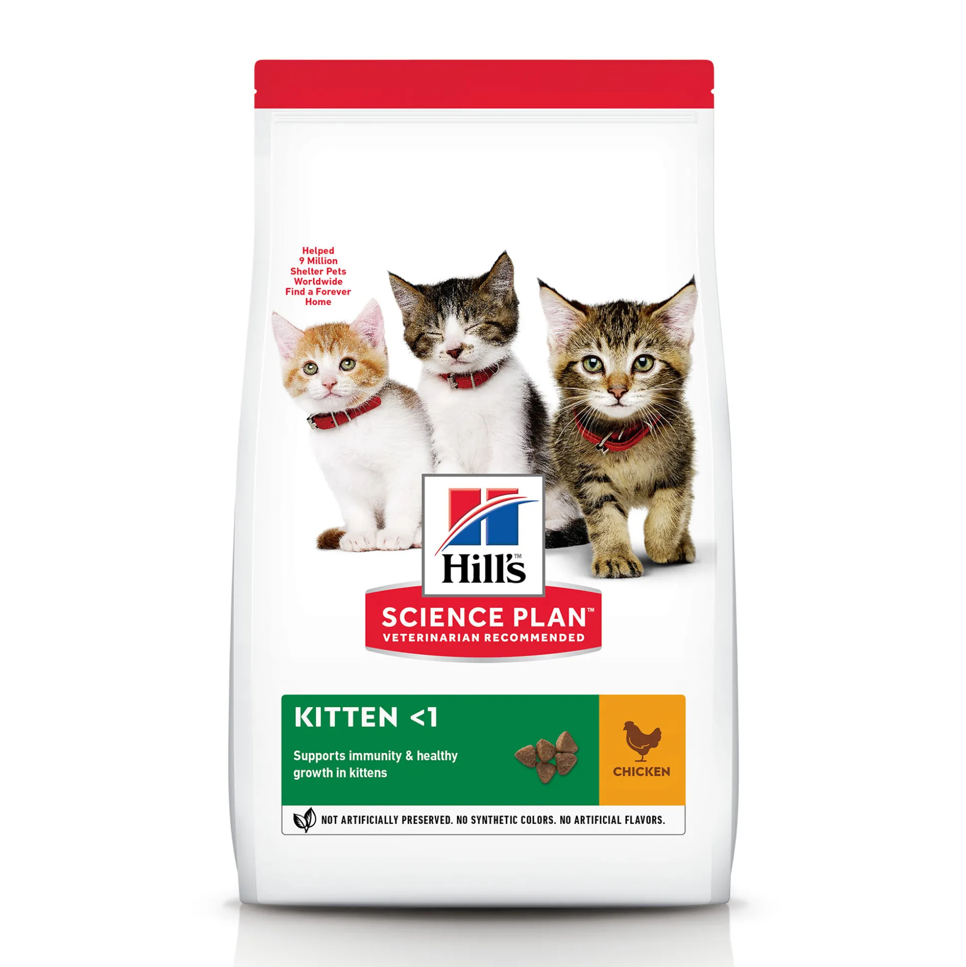 Hill's science plan kitten kattenvoer kip 3kg