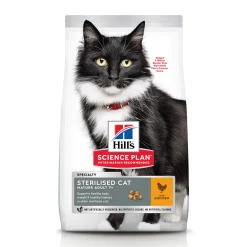 Hill's science plan mature adult sterilised cat kattenvoer kip 3kg