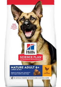 Hill's Science Plan Mature Adult Large Breed Hondenvoer Kip 12kg