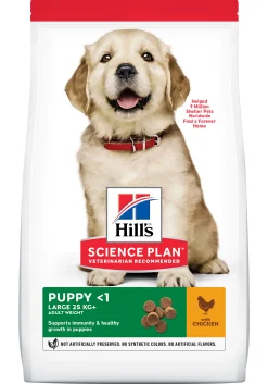 Hill's science plan puppy large breed hondenvoer kip 16kg