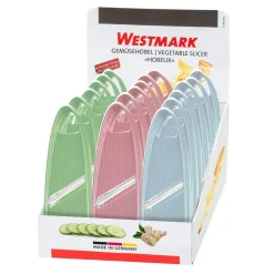 Hobelix groentesnijder muntgroen - tweezijdig mes