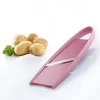 Hobelix groentesnijder roze - tweezijdig mes
