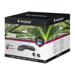 Hoes lounge met platform 300x300x90xh30/45/70cm