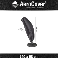 Hoes zweefparasol h240x68cm