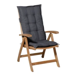 Hoge rug 50x123cm panama grey