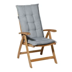 Hoge rug 50x123cm panama light grey