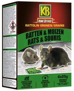 Home Defense Rattolin granen 6x25g