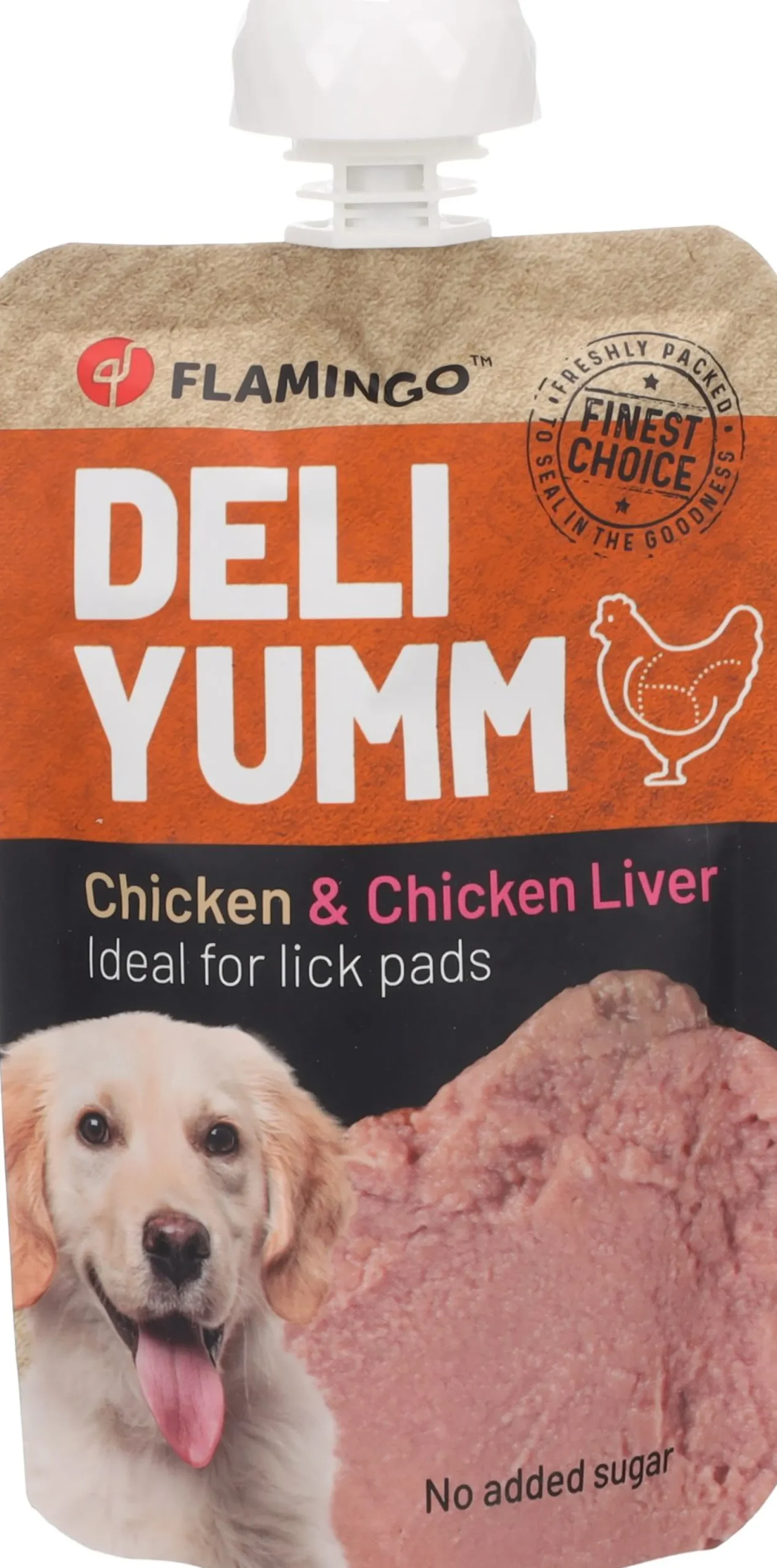 Hondensnack deli yumm kip en kippenlever