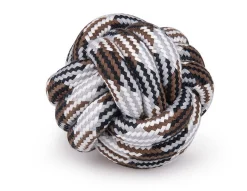 Hondenspeeltje: geknoopte bal