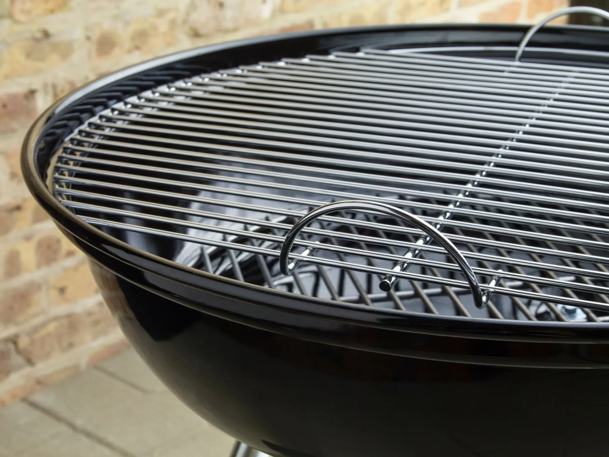 Houtskoolbarbecue compact kettle Ø57cm, black