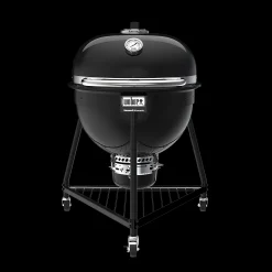 Houtskoolbarbecue Summit Kamado E-6, Black