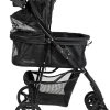 Huisdierenbuggy XS Zwart