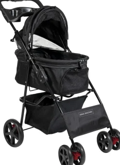 Huisdierenbuggy XS Zwart