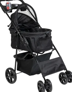 Huisdierenbuggy XS Zwart