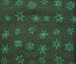 Jutehoes H100xØ75cm groen met aantrekkoord