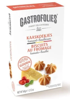 Kaaskoekjes tomaat & basilicum
