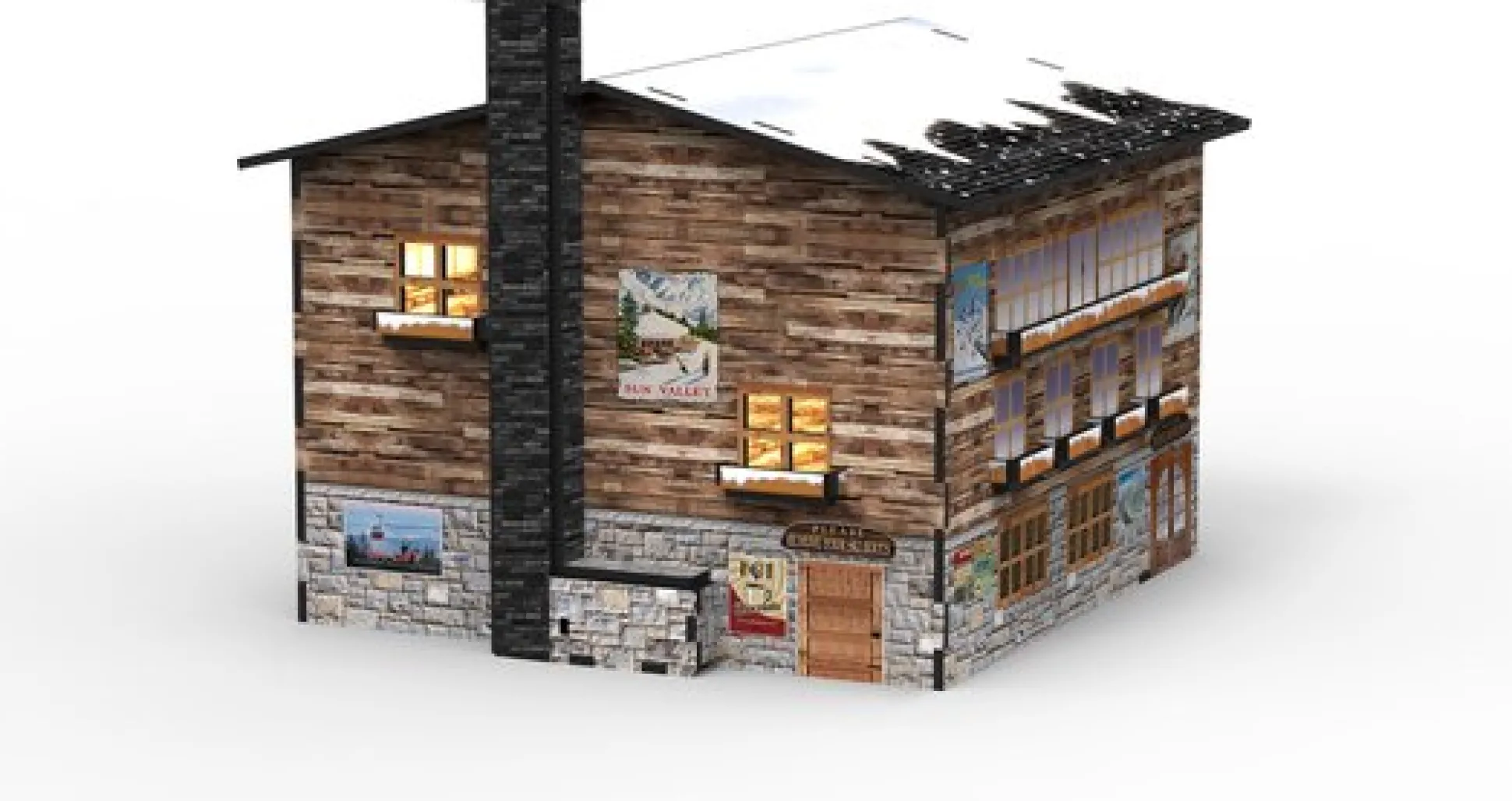 Kabelbaan station cover led