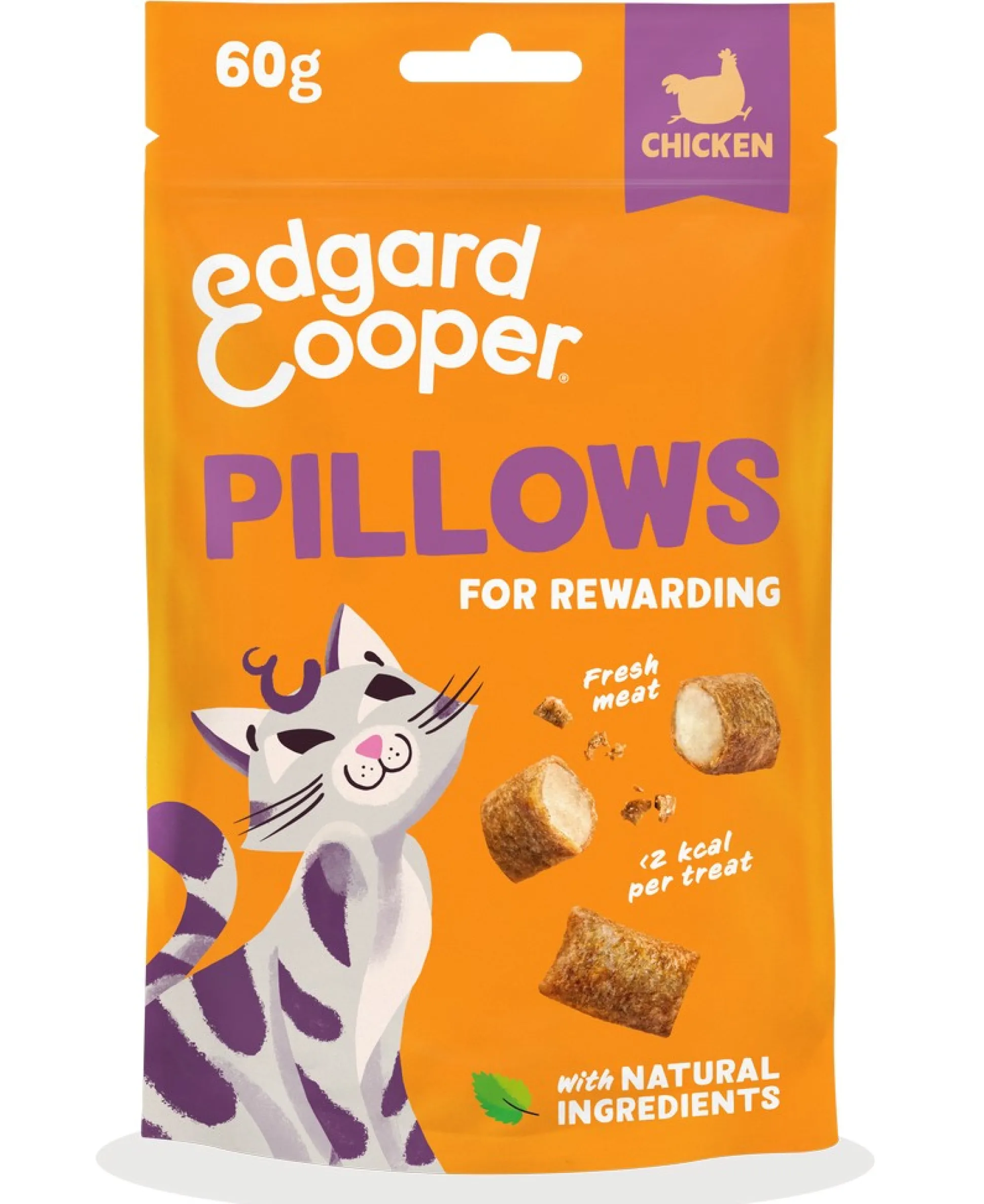 Kattensnack pillows kip
