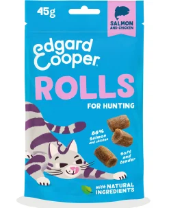 Kattensnacks | ec rolls zalm&kip 45g