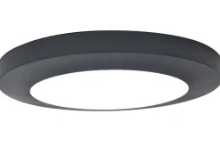 Kayah wand / plafondlamp donkergrijs led 16.1ww