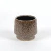 Keramieken bloempot bruni
