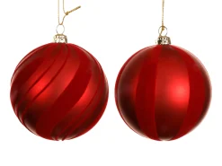 Kerstbal polystyreen mat