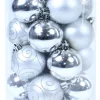 Kerstbal zilver (30sts)