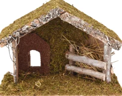 Kerststal zonder figuren