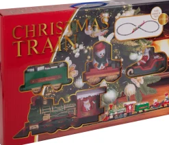 Kersttrein set met 39 stuks