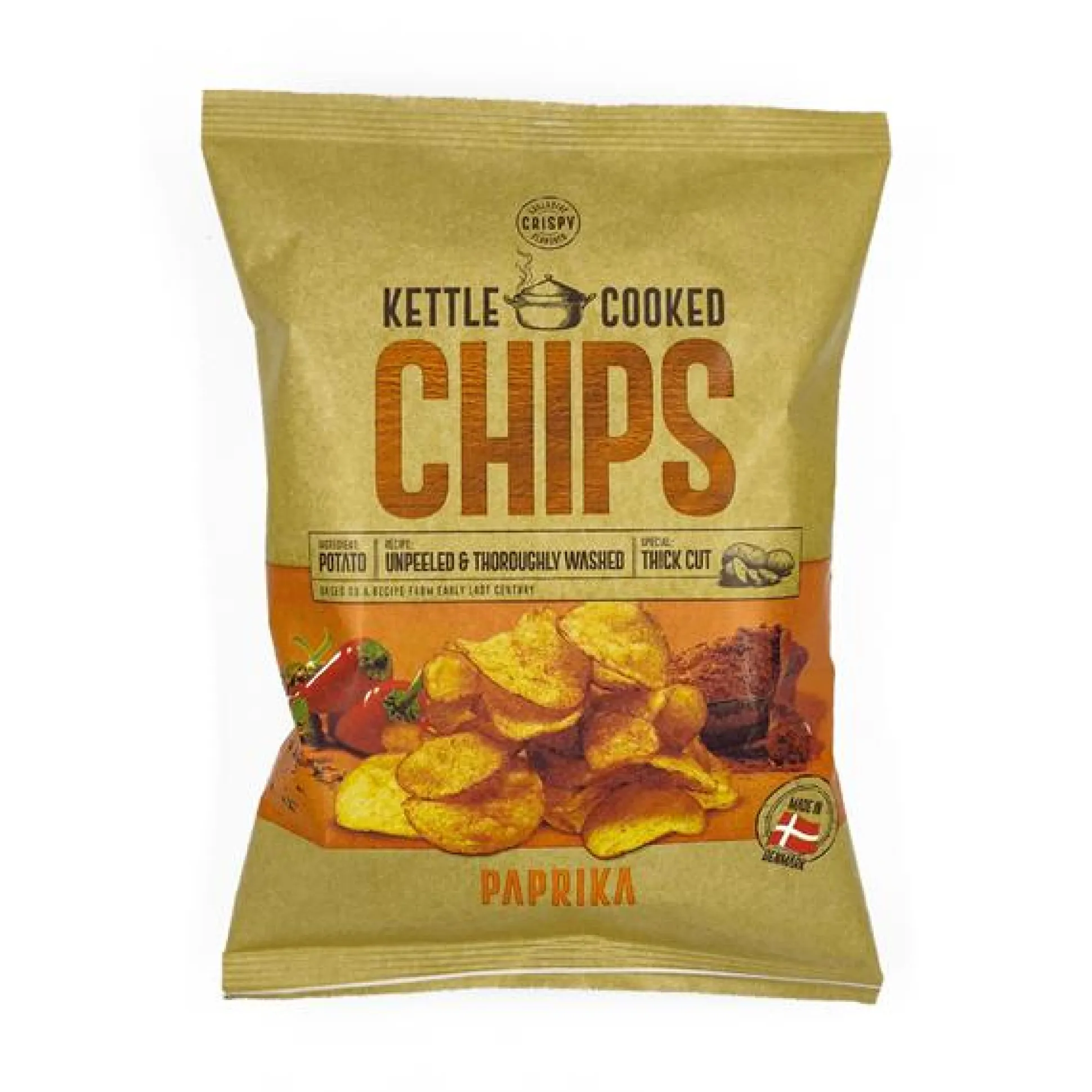 Kettle cooked chips paprilka