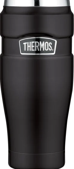 King tumbler mug zwart mat 470ml