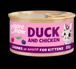 Kitten eend&kip in saus 85g