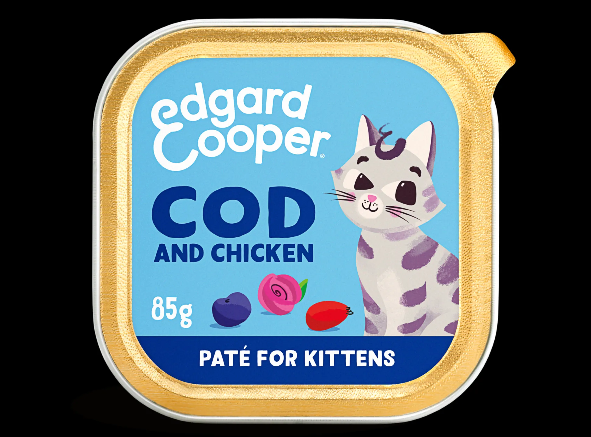 Kitten paté kabeljauw&kip 85g