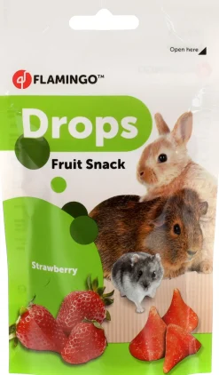 Knaagdierdrops aardbei 75gr