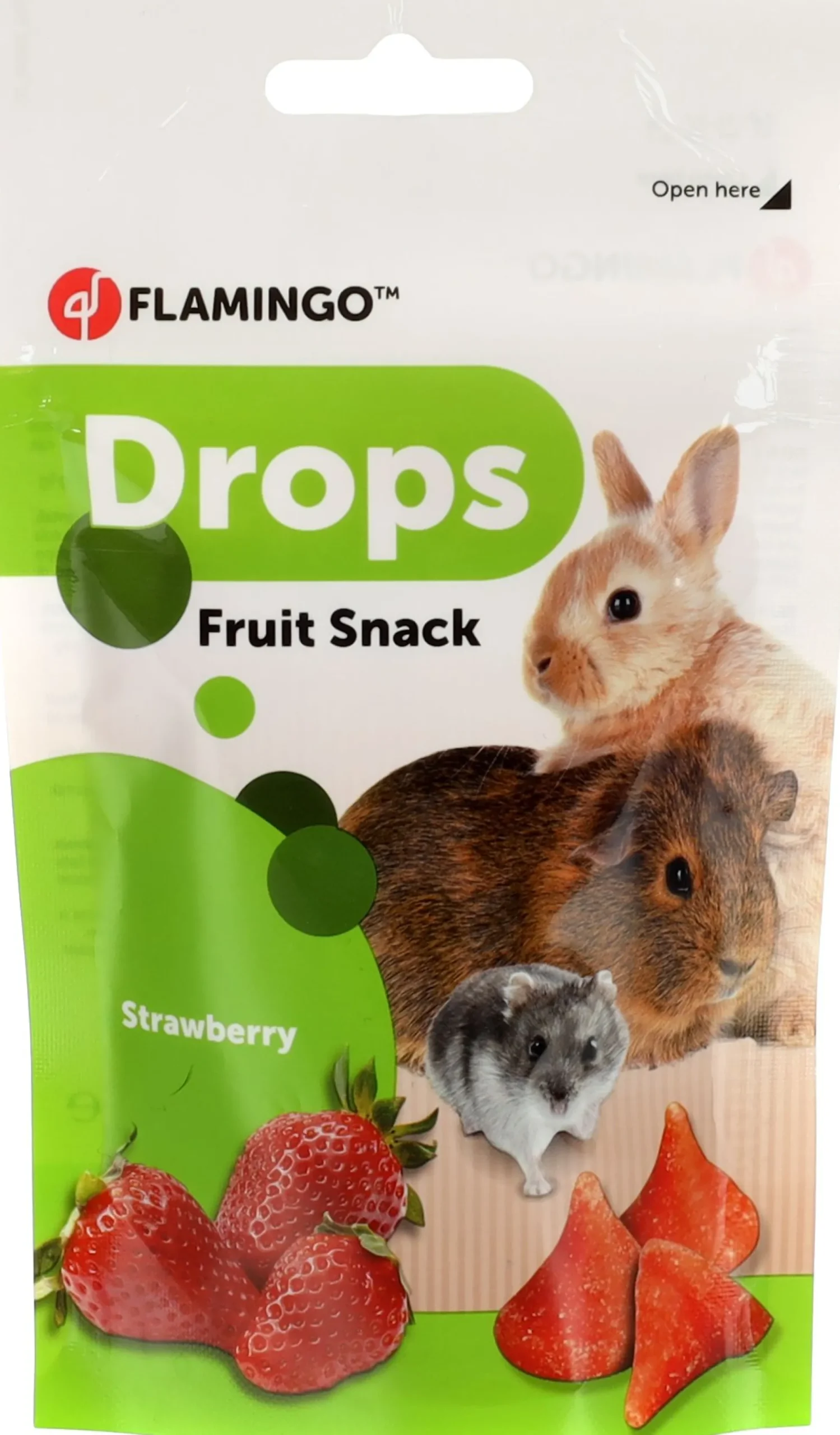 Knaagdierdrops aardbei 75gr