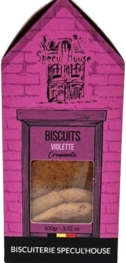 Koekjes viooltjes huisje