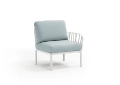 Komodo elemento terminale bianco ghiaccio Sunbrella