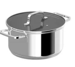 Kookpot met deksel helix 20cm