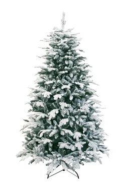 Kunstkerstboom Oslo flocked h225cm