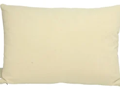 Kussen takken velvet ivoor 40x60cm