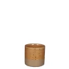 Lago pot rond bruin - h7,5xd7,5cm