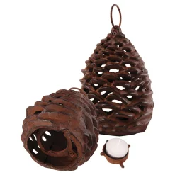 Lantaarn dennenappel klein