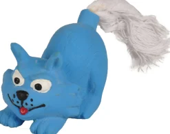 Latex dier met touw 8cm display