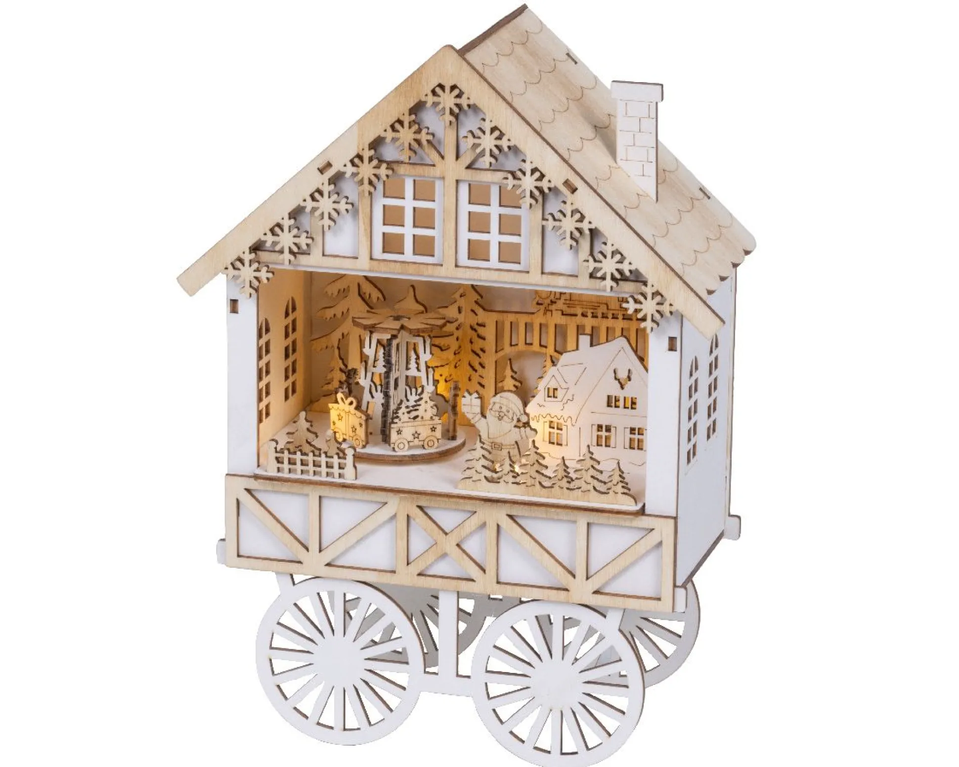 Led scenery triplex steady batterij